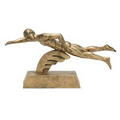 Signature Male Swimming Figurine - 5 1/2"x8 1/2"